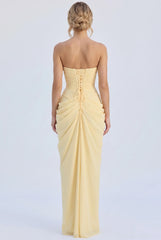 Megan | Splitted silhouette Maxi Dress