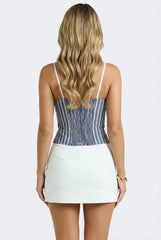Amalfi Sweetheart Stripe Cami