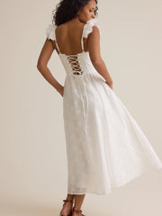 Maribel Eyelet Maxi Dress