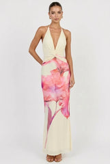 Nerissa Halter Maxi Dress
