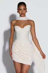 Denise Mini Dress White