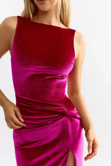 Whitney Dress - Berry