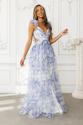 Riviera Maxi Dress Blue