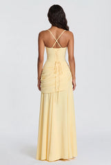 Megan | Flowing Romantic Maxi Dress