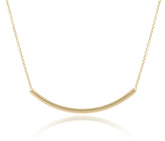 16" Necklace Gold - Bliss Bar Gold