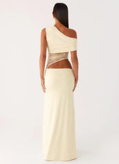 Love Motion Maxi Dress Lemon
