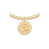 eCOLLEGIATE Classic Gold 3mm Bracelet - Georgia Southern University