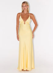 Sundowner Maxi Dress Yellow
