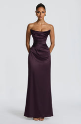 Vessa Maxi Dress - Plum