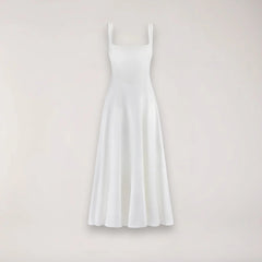 Women’S Midi Dress – Flattering Fit – Cinched Waist – Flowing Silhouette