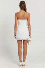 Sunset Sculpt Romper Mini Dress