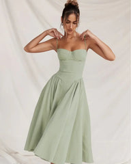 Briallen Fresh Structured Dress - Sleek, Modern Silhouette