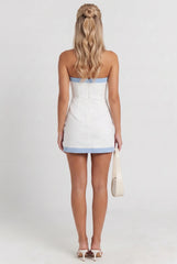 Sunset Sculpt Romper Mini Dress