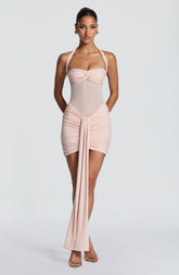 Vixen Mini Dress - Soft Blush