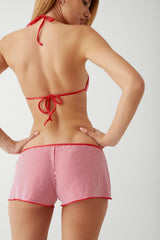 Indio Mini Short - Scarlet Stripe