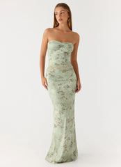 Come Through Maxi Dress Wispy Fern