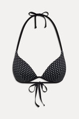 x Khy Camila Push Up Bikini Top - Moonlit Dot