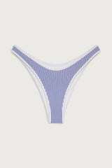 Dove Striped Classic Bikini Bottom - Ocean Stripe