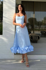 Heather Sleeveless Twirl Midi Dress