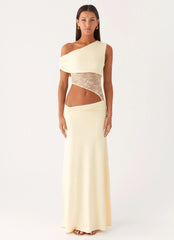 Love Motion Maxi Dress Lemon