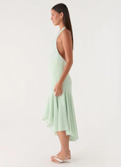 Darline Midi Dress - Pistachio