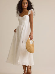 Maribel Eyelet Maxi Dress