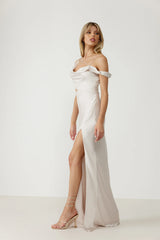 Zaria Dress - Pearl