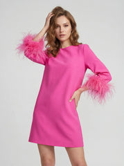 Feather Mod Mary Dress
