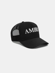 Amiri Core Logo Trucker Hat - Black