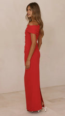 Telaia Maxi Dress - Red