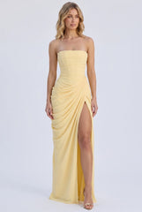 Megan | Splitted silhouette Maxi Dress