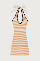 Dolly Knit Mini Dress - Sunset Stripe
