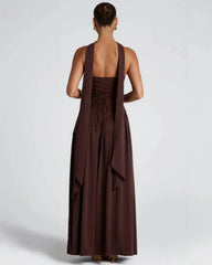 Isadora Chic Slit Maxi Dress