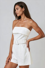 Martha Belted Romper