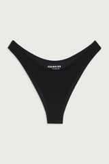 Dove Terry Classic Bikini Bottom - Black
