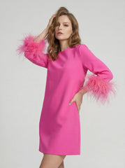 Feather Mod Mary Dress