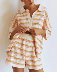 Bellatrix Striped Two-Piece Set
