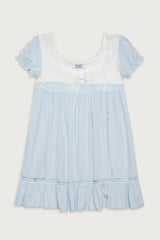 Harmony Mini Dress - Blue Porcelain