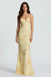 Megan | Formal Floral Maxi Dress