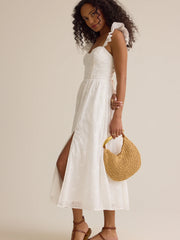 Maribel Eyelet Maxi Dress