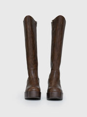Windsor Smith Nowhere Boots Dark Brown