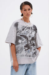 Bounce Back Oversized Tee