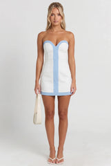 Sunset Sculpt Romper Mini Dress