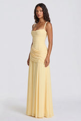 Megan | Flowing Romantic Maxi Dress