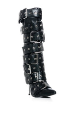 AZALEA WANG SEDNA BLACK BELT COVERED BOOT