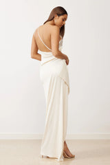 Samira Dress - Oyster