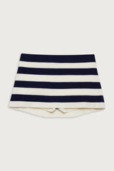 Marialla Knit Mini Skort - Sea Stripe