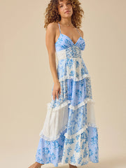 Adernlia Floral Maxi Dress