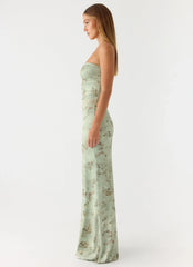 Come Through Maxi Dress Wispy Fern
