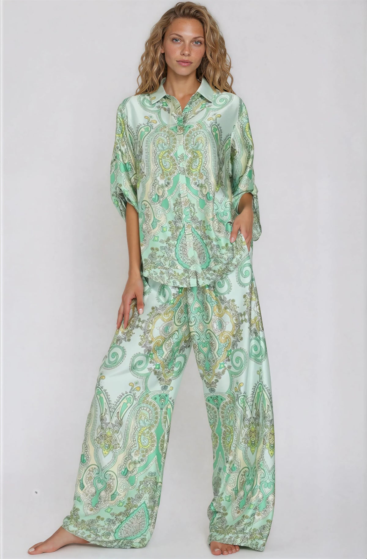 Azure Pants Set